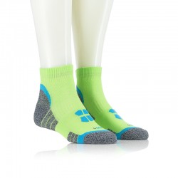 Tekaške nogavice - zelene modra črta